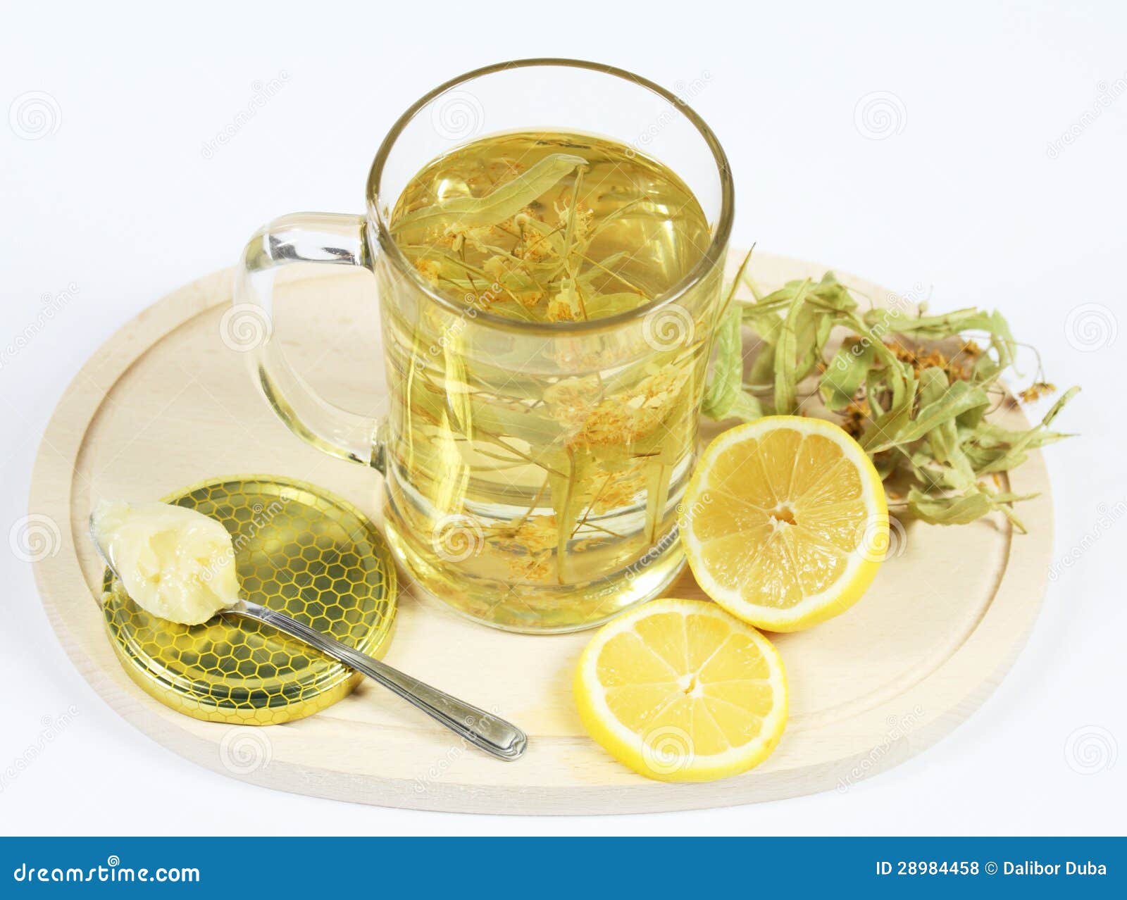 Lime flower tea stock photo. Image of glass, white, medical 28984458