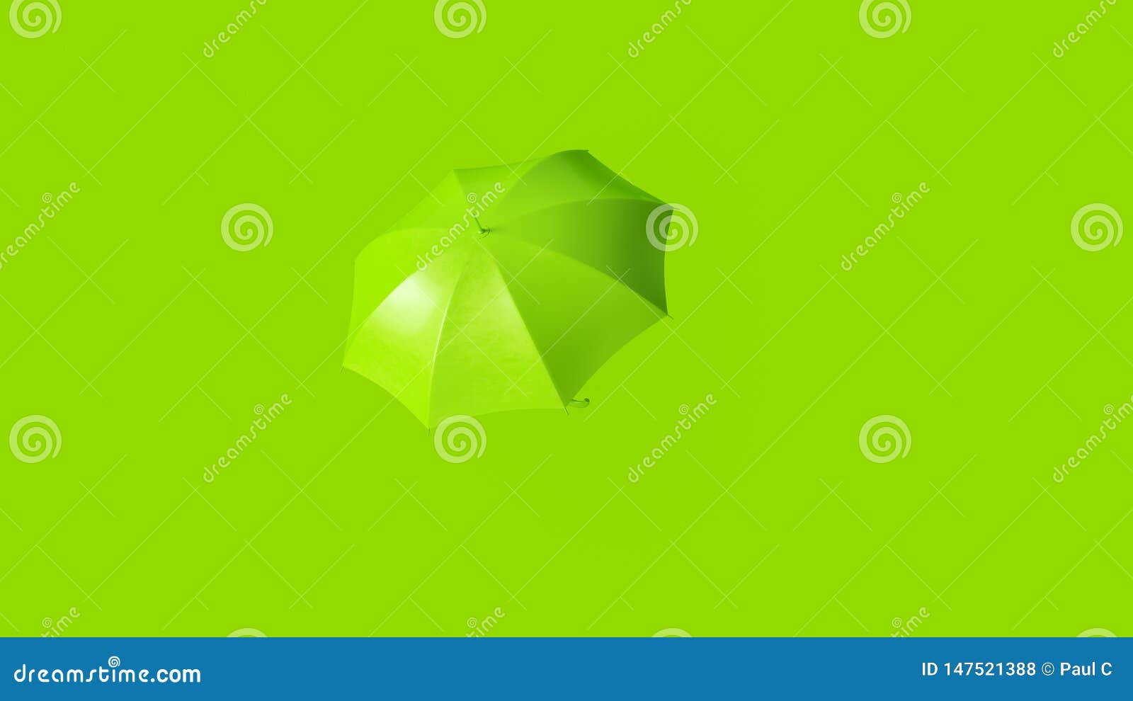 Lime Green Umbrella stock illustration. Illustration of pastel 147521388