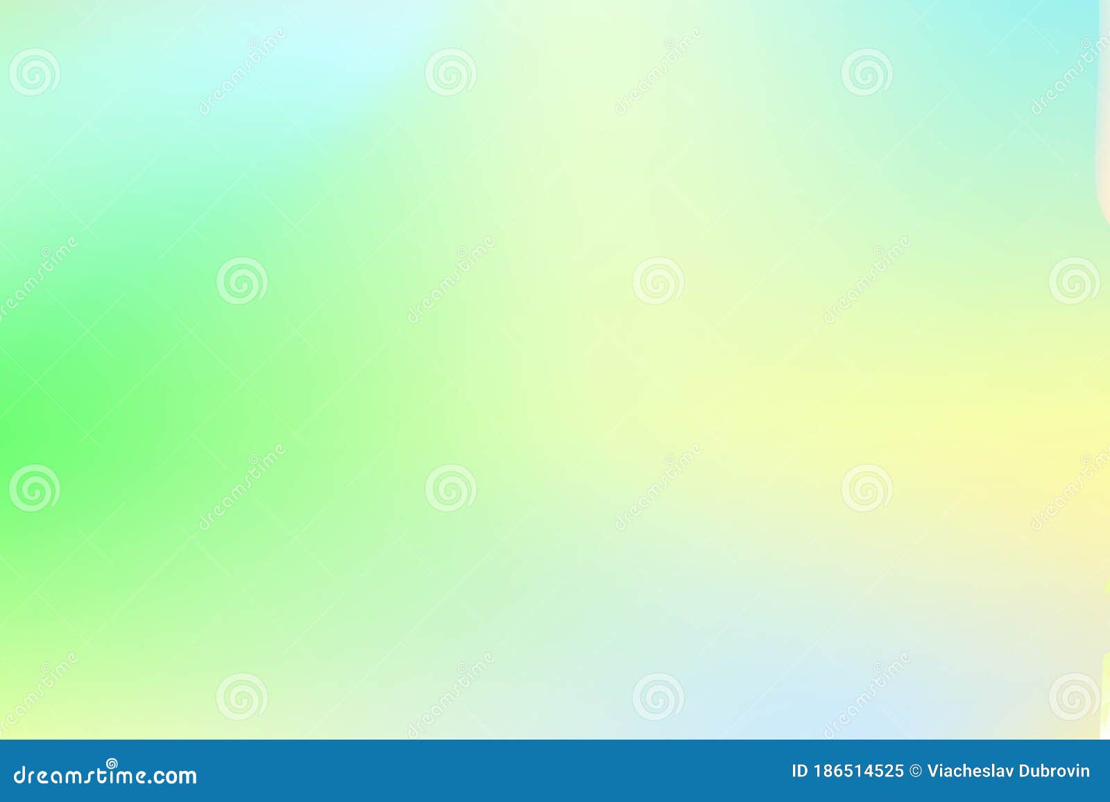 Lime Green Vector Gradient Background. Pastel Color Gradient Mesh Stock