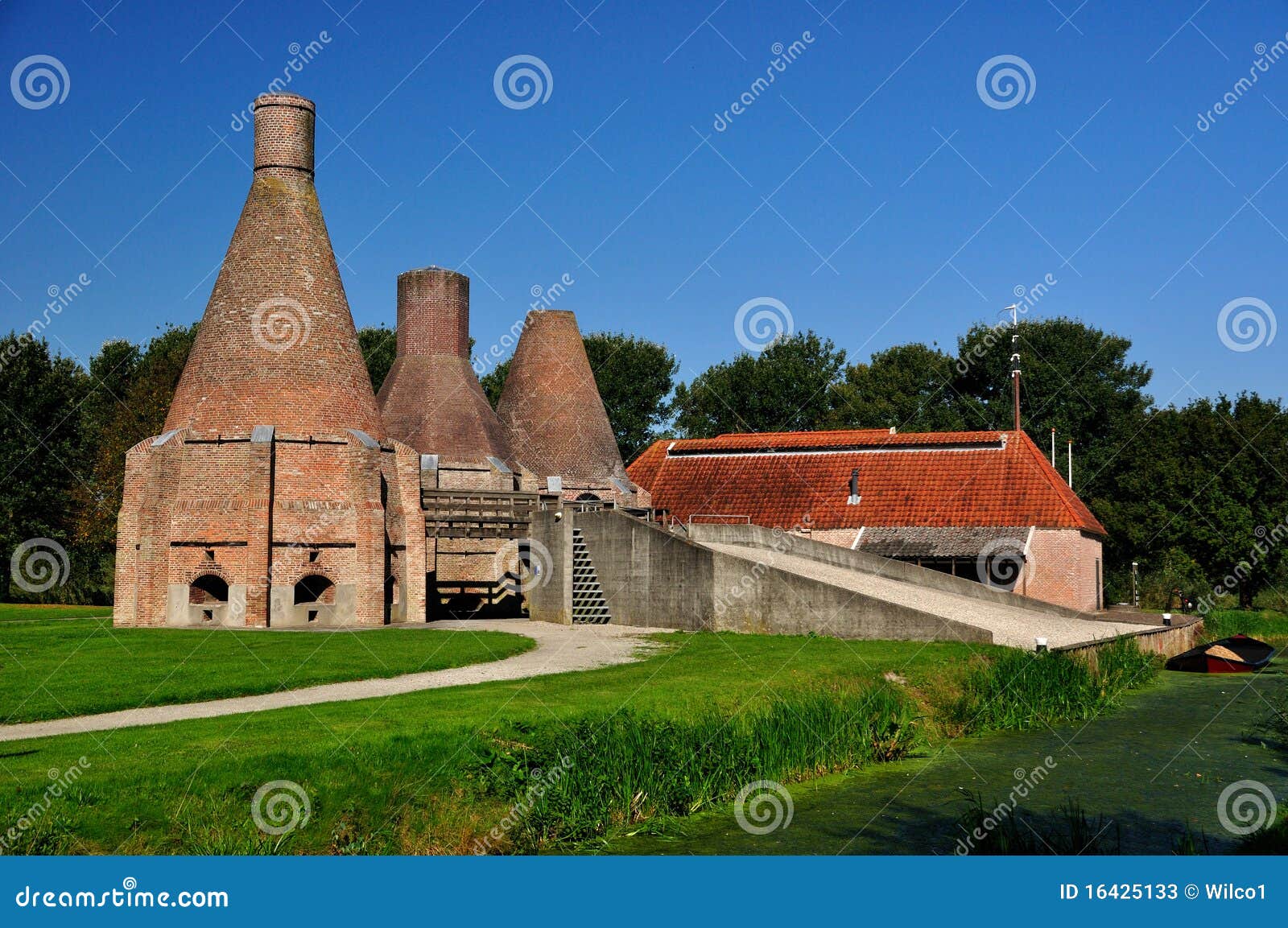 Lime Kiln at Dedemsvaart, the Netherlands Stock Image Image of kiln, industry 16425133