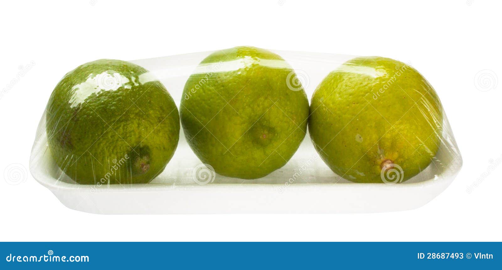 Lime in vacuum packing stock image. Image of background 28687493