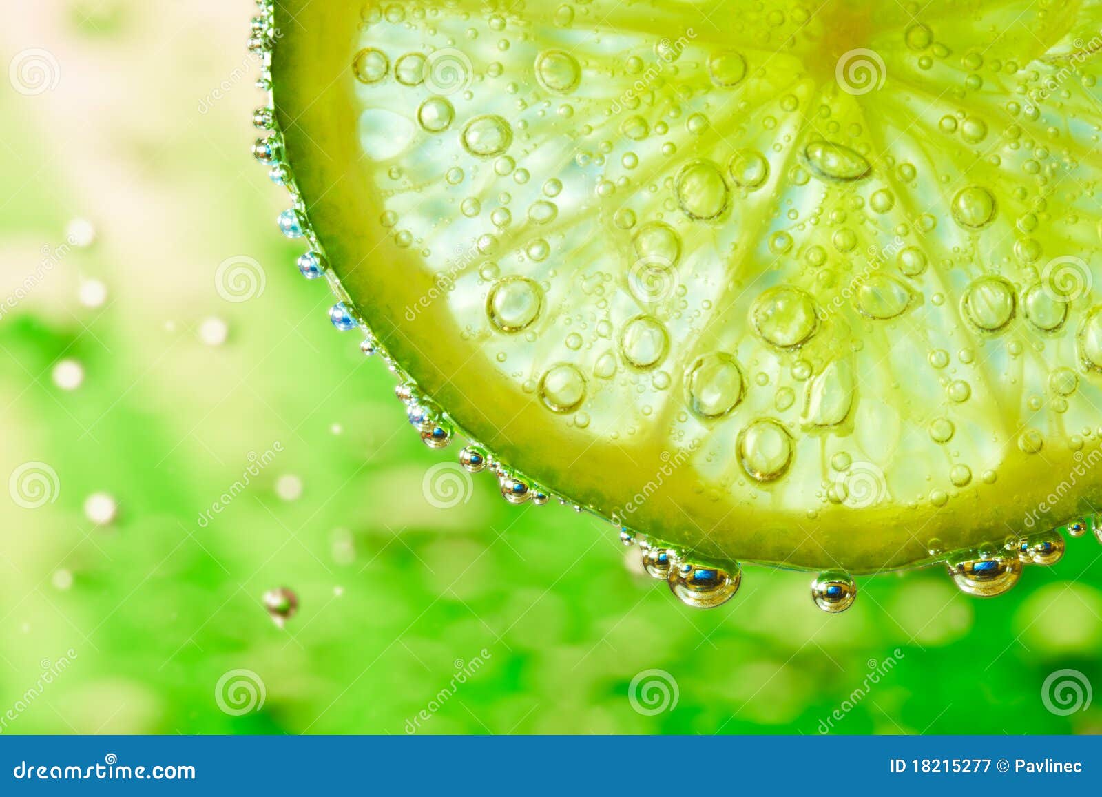 Lime in the water stock image. Image of refreshment, drink 18215277