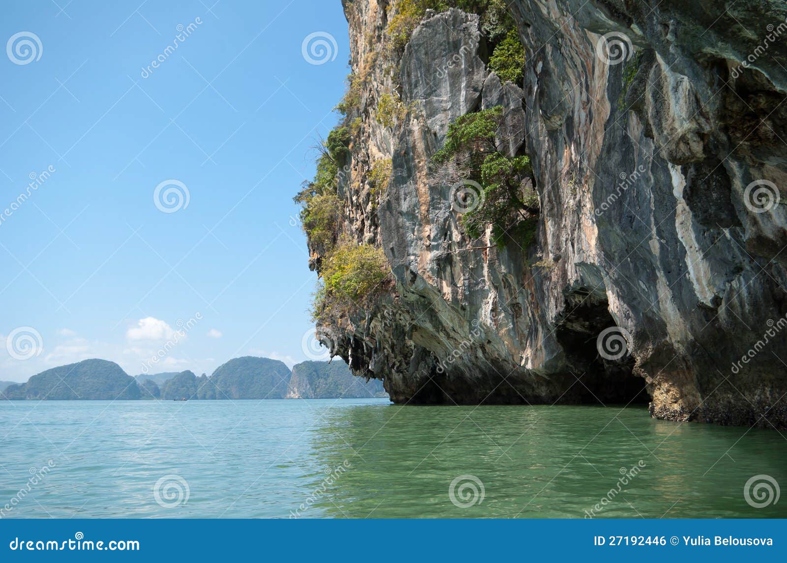 Limestone island stock photo. Image of eastern, stone 27192446