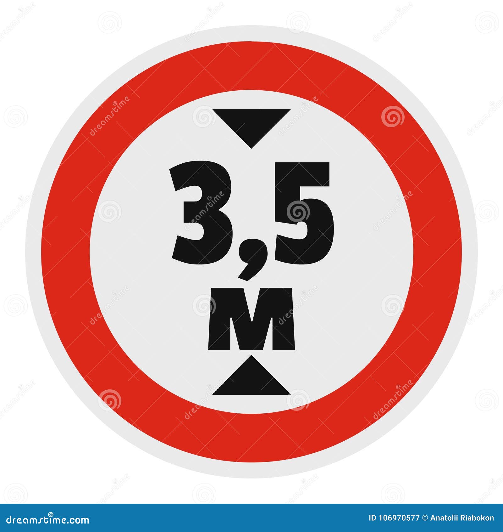 Limitation of Height Icon, Flat Style. Stock Vector - Illustration of  limitation, icon: 106970577, image size:1600x1690