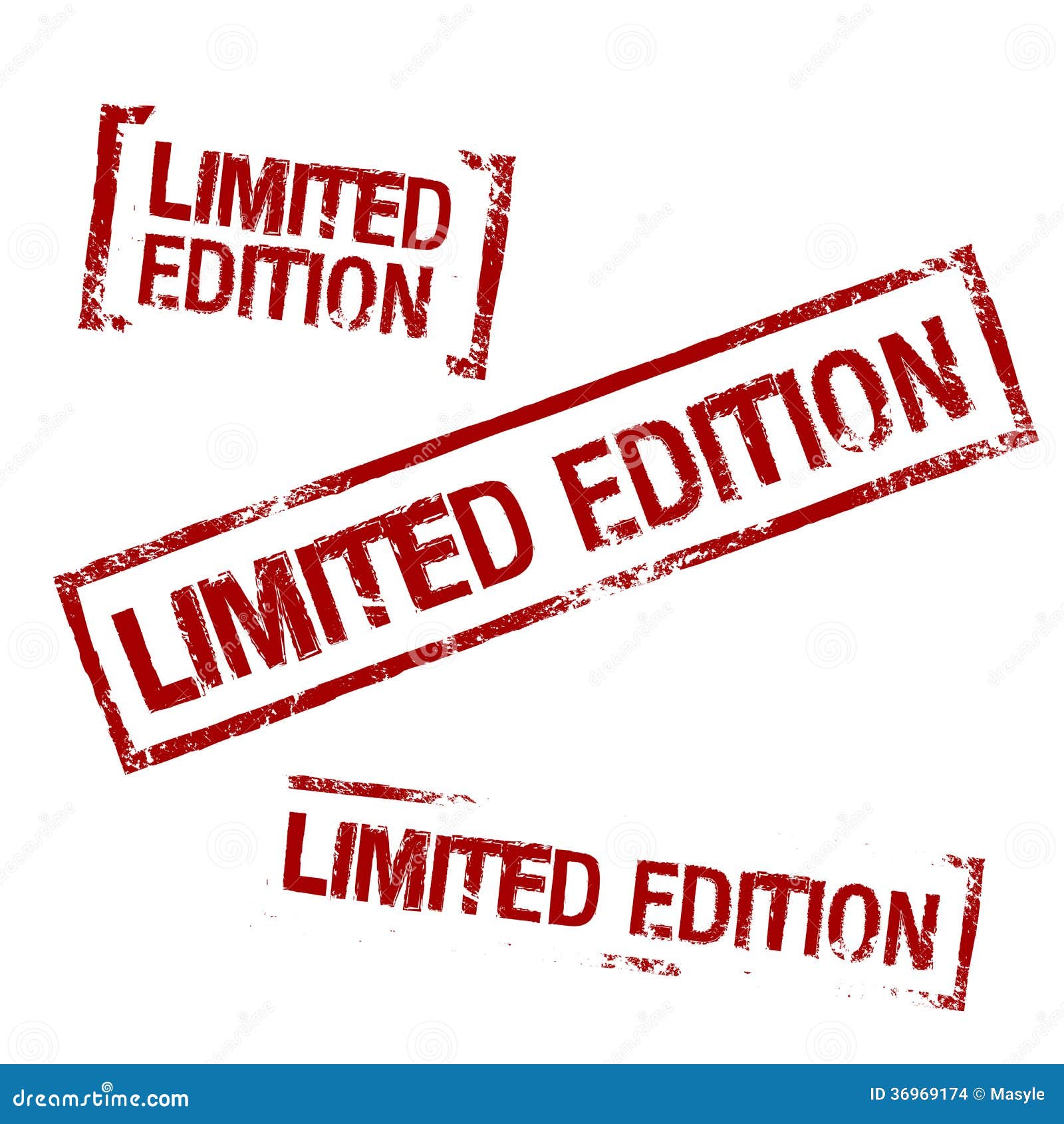 Special edition stamp Royalty Free Vector Image