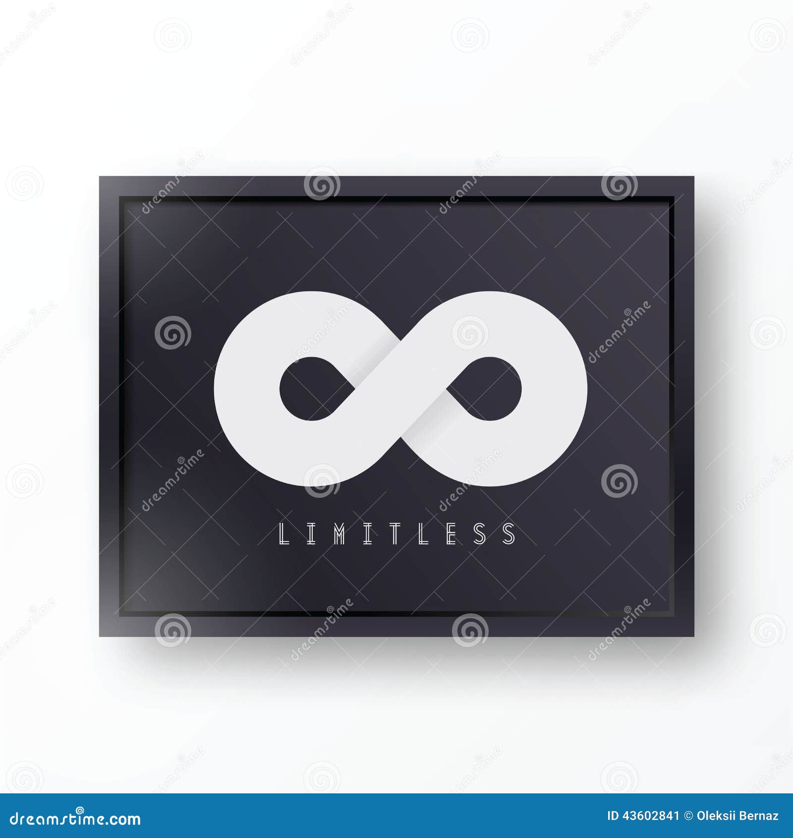 limitless abstract   icon or logo in