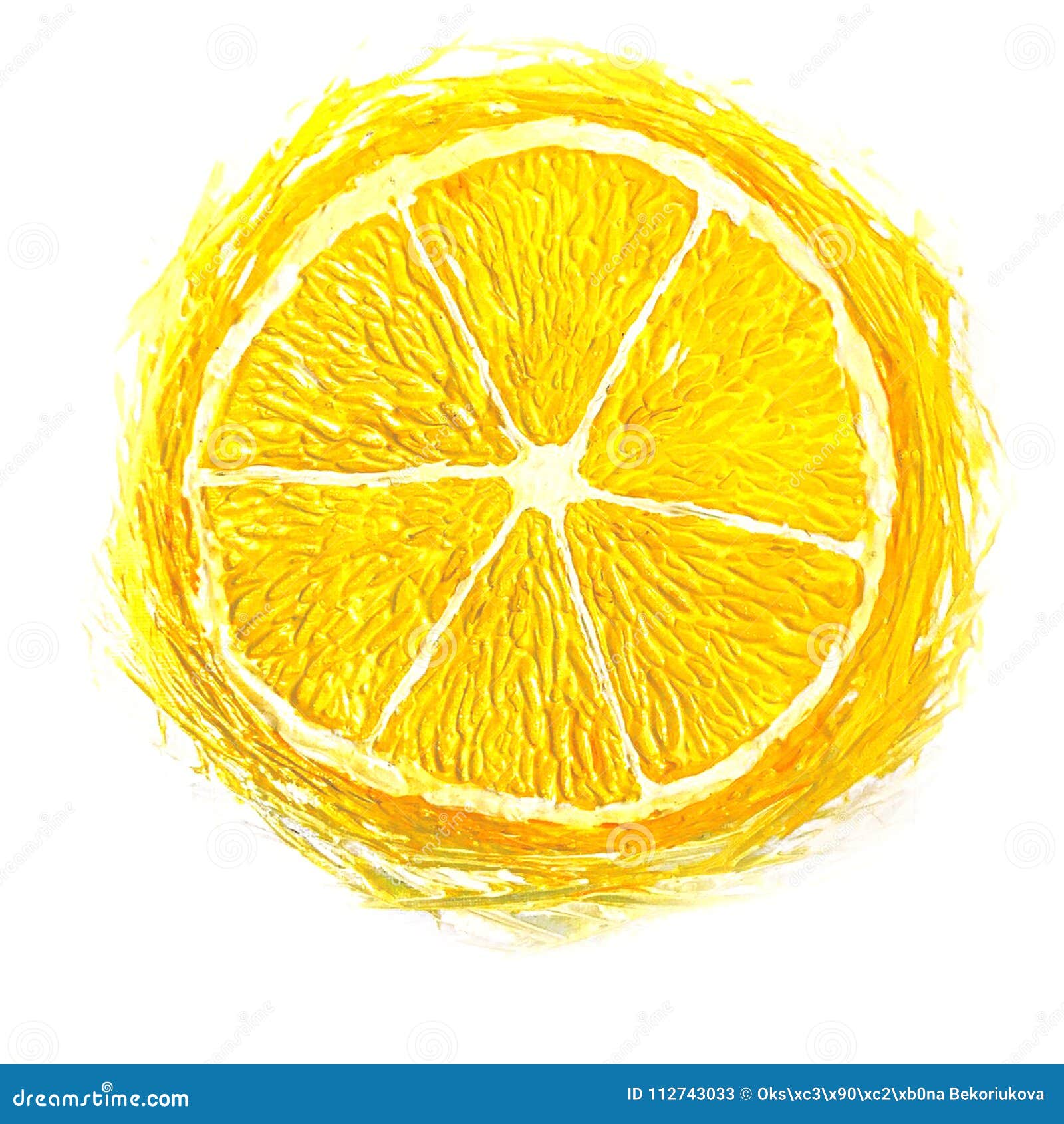 Abstracto y limones