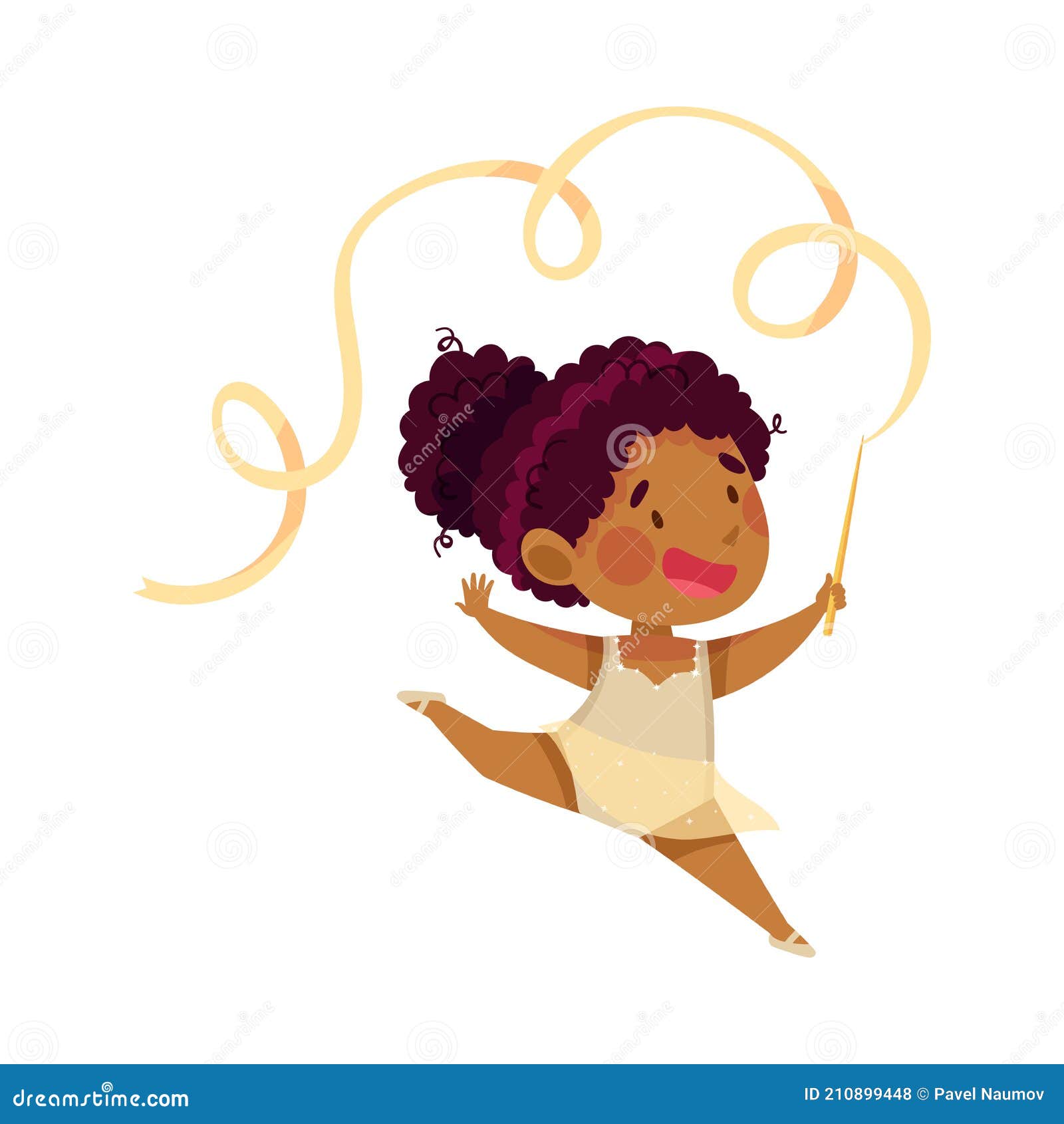 linda niña africana jugando con aro, pequeña gimnasta haciendo