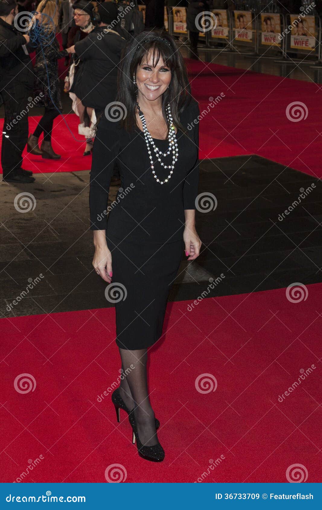 Linda Lusardi editorial stock image. Image of linda, featureflash ...