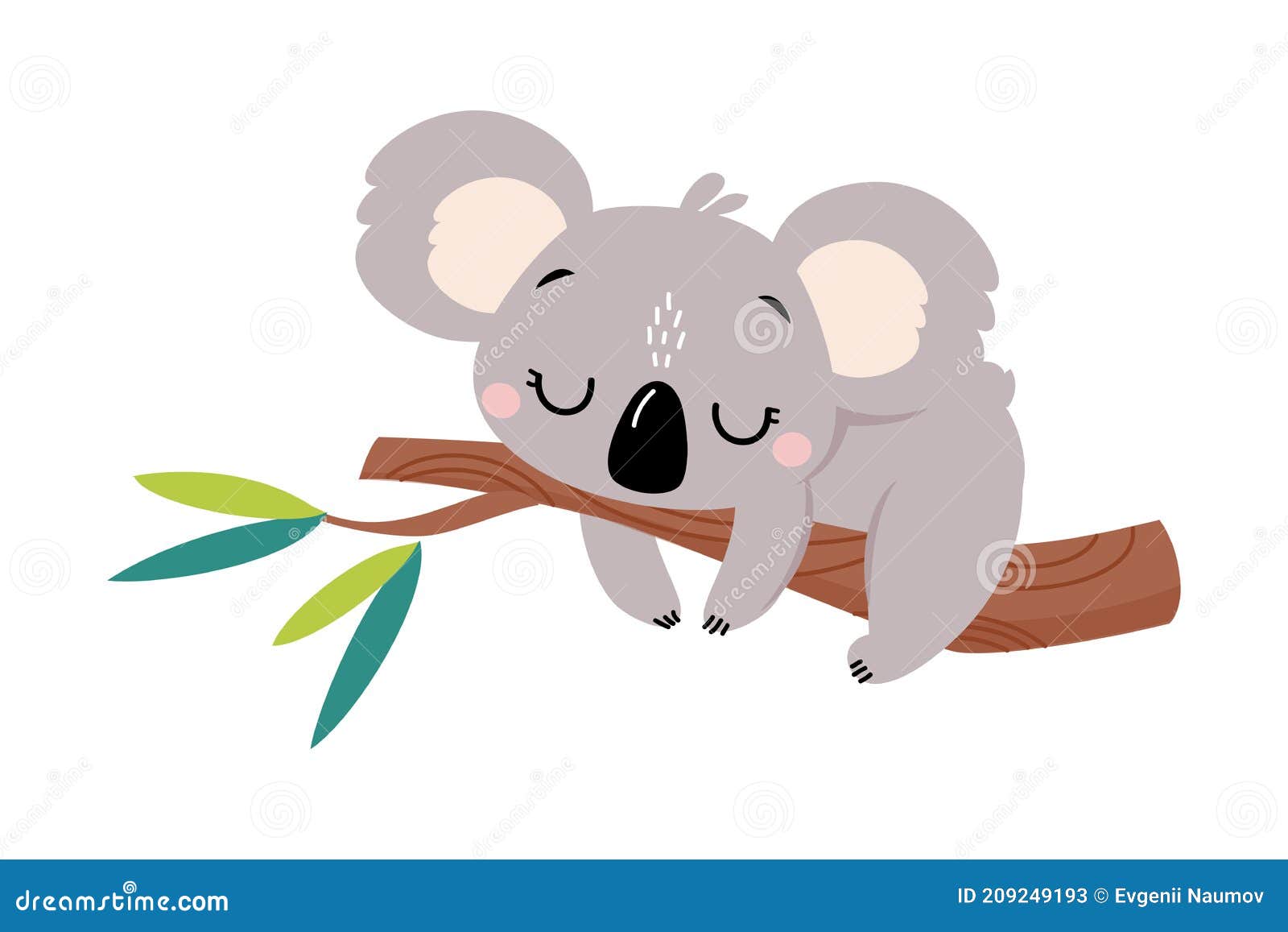 Lindo Koala Durmiendo En Una Rama De árbol Adorable Ilustración Vectorial De Dibujos Animados De Animales Australianos Ilustración del Vector - Ilustración de gris, durmiendo: 209249193 Lindo Koala Durmiendo En Una Rama De árbol Adorable Ilustración Vectorial De Dibujos Animados De Animales Australianos Ilustración del Vector - Ilustración de gris, durmiendo: 209249193