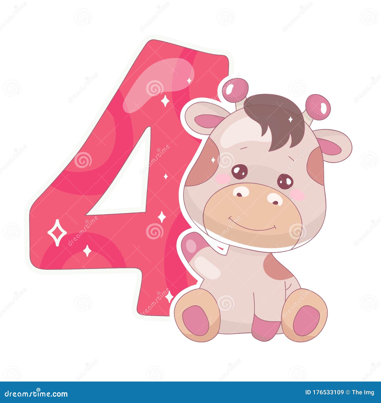 Lindo Número Cuatro Con Ilustración De Dibujos Animados Para Bebé Girafa Ilustración del Vector - Ilustración de escuela, aislado: 176533109 Lindo Número Cuatro Con Ilustración De Dibujos Animados Para Bebé Girafa Ilustración del Vector - Ilustración de escuela, aislado: 176533109