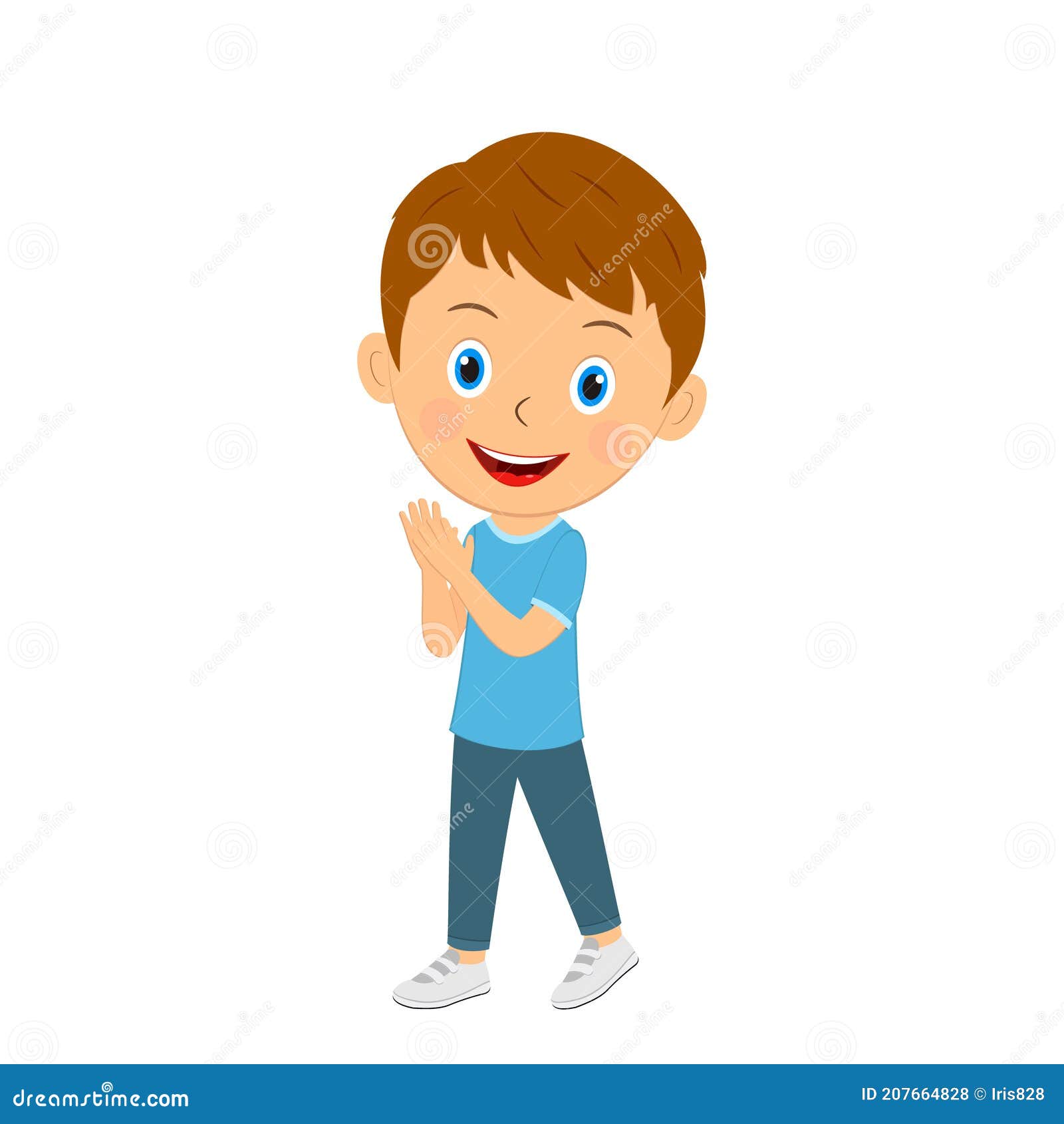 Lindo Niño De Dibujos Animados Aplaudir Sus Manos Ilustración del Vector - Ilustración de joven, escuela: 207664828 Lindo Niño De Dibujos Animados Aplaudir Sus Manos Ilustración del Vector - Ilustración de joven, escuela: 207664828