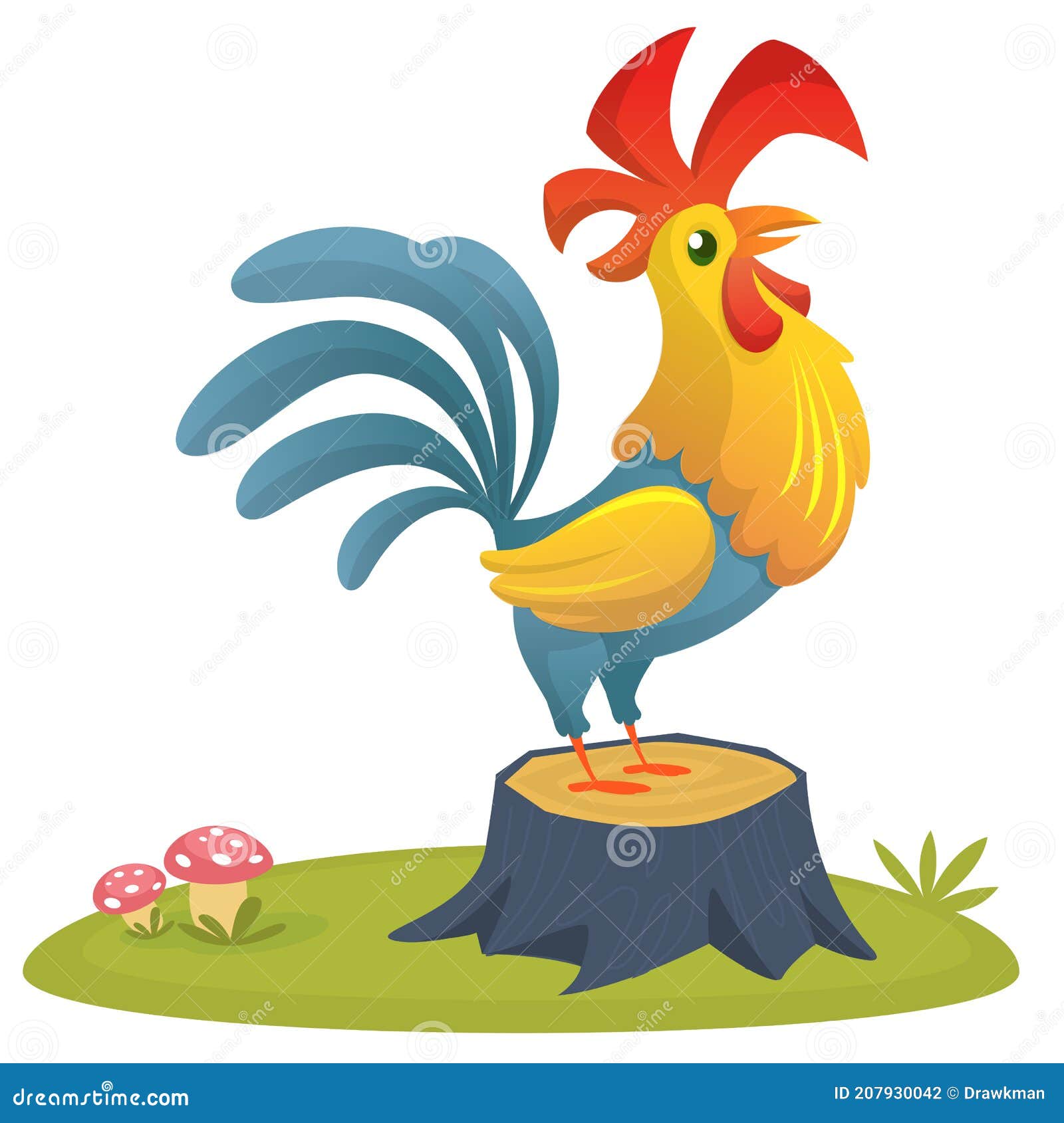 Lindo Vector De Dibujos Animados Gallo Ilustración Aislado Ilustración del Vector - Ilustración de pluma, pico: 207930042 Lindo Vector De Dibujos Animados Gallo Ilustración Aislado Ilustración del Vector - Ilustración de pluma, pico: 207930042