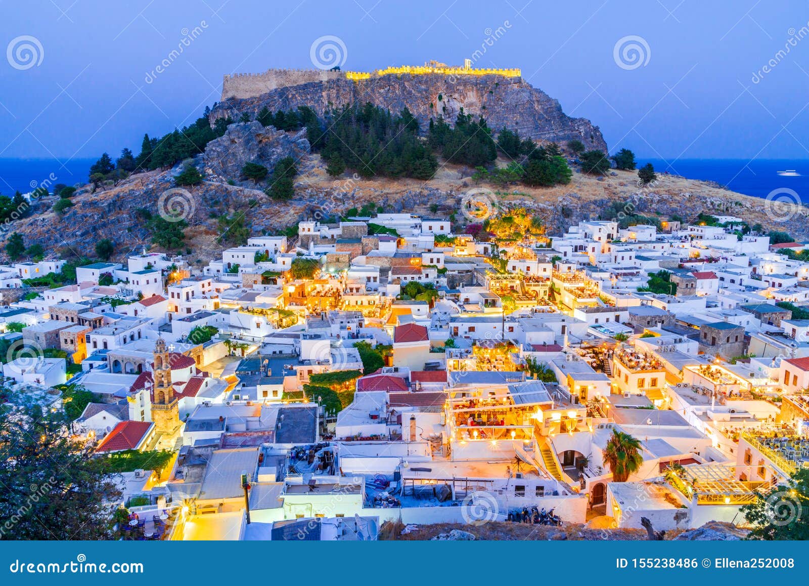 Lindos Rhodes Acropolis At Night Stock Photo Image Of Islands Rhodos Lindos Rhodes Acropolis At Night Stock Photo Image Of Islands Rhodos