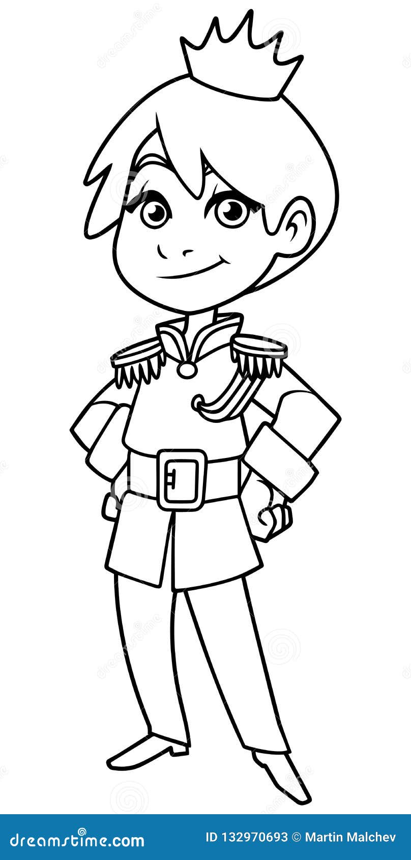 little prince line art