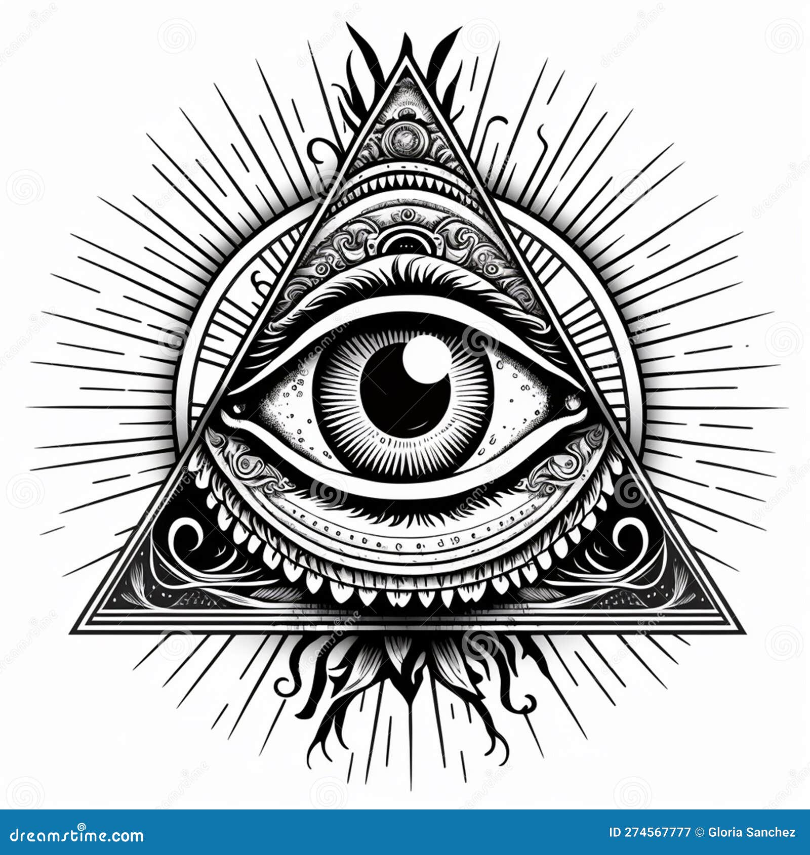 Pyramid Eye Tattoo - Best Tattoo Ideas Gallery