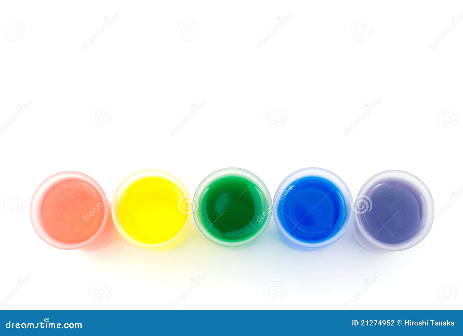 Line of Frosted Glass and Color Water Stock Photo Image of liquid