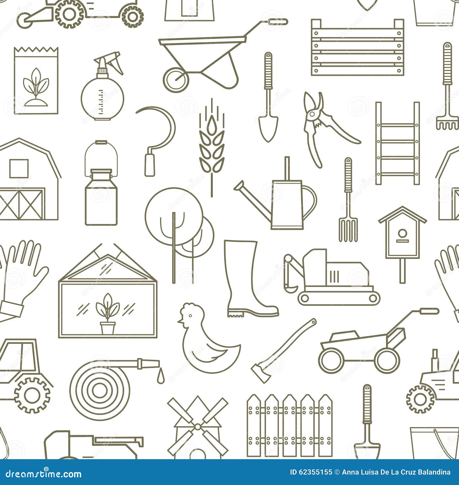 Agriculture Tools 123478 Vector Art at Vecteezy