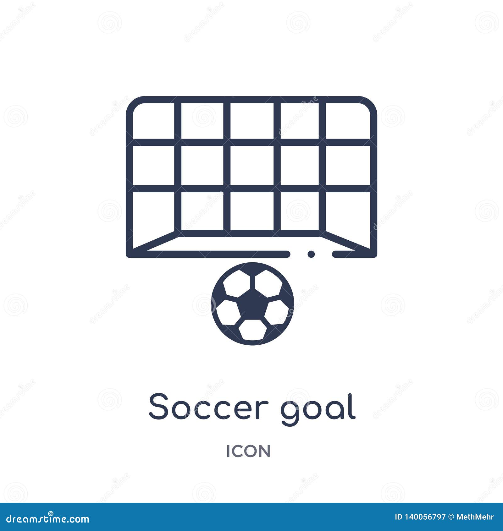 Linear Soccer Goal Icon From Football Outline Collection Thin Line Soccer Goal Vector Isolated On White Background Soccer Goal Stock Vector Illustration Of Game Thin Linear Soccer Goal Icon From Football Outline Collection Thin Line Soccer Goal Vector Isolated On White Background Soccer Goal Stock Vector Illustration Of Game Thin