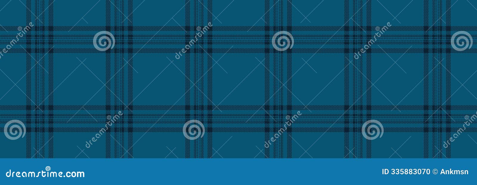 linen plaid fabric texture, bedroom check textile background. majestic pattern seamless tartan  in cyan and dark colors