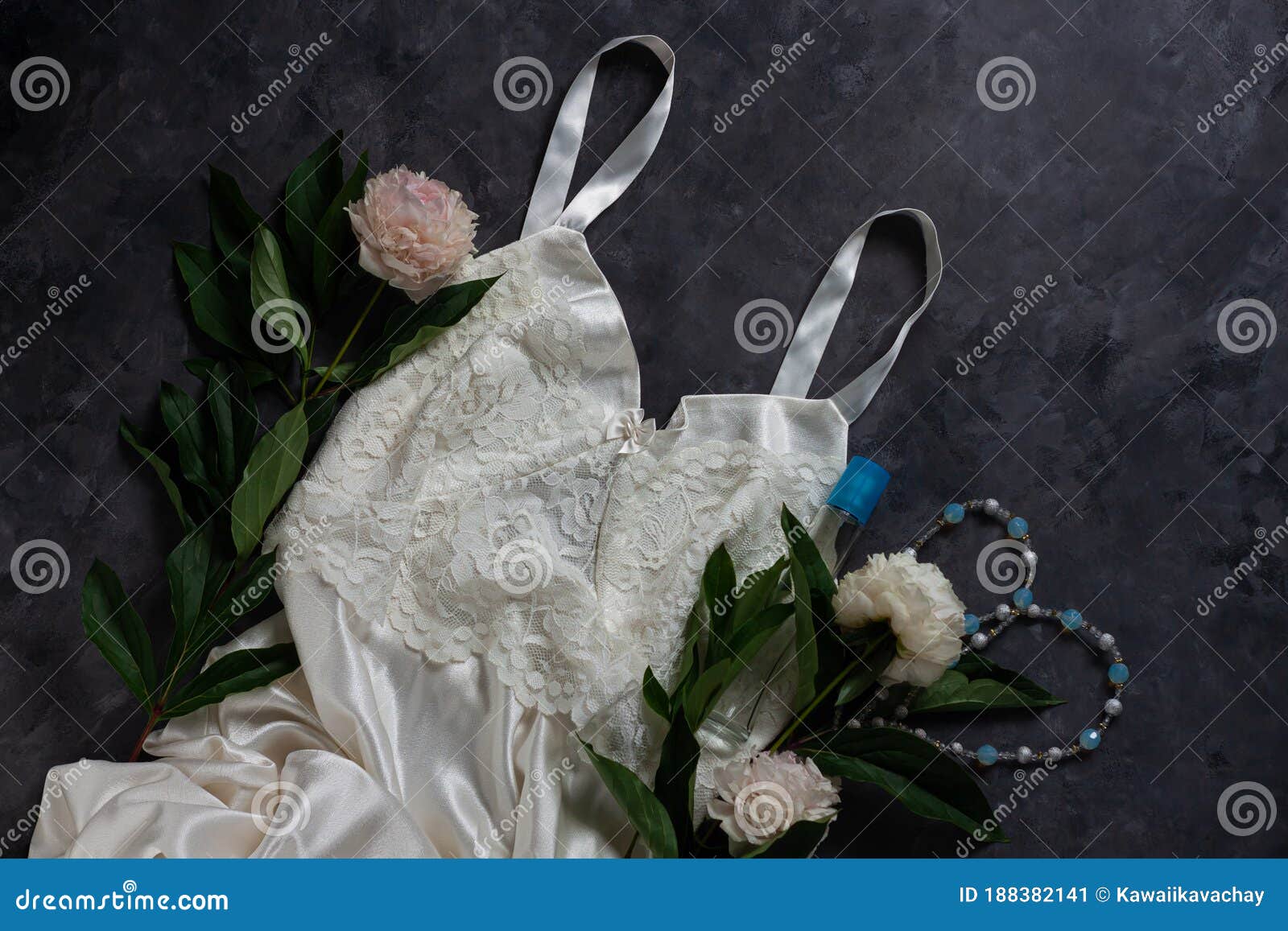 Lace Lingerie Set on the White Background. Fasion Black Tho Stock Photo -  Image of girl, accessories: 109184674