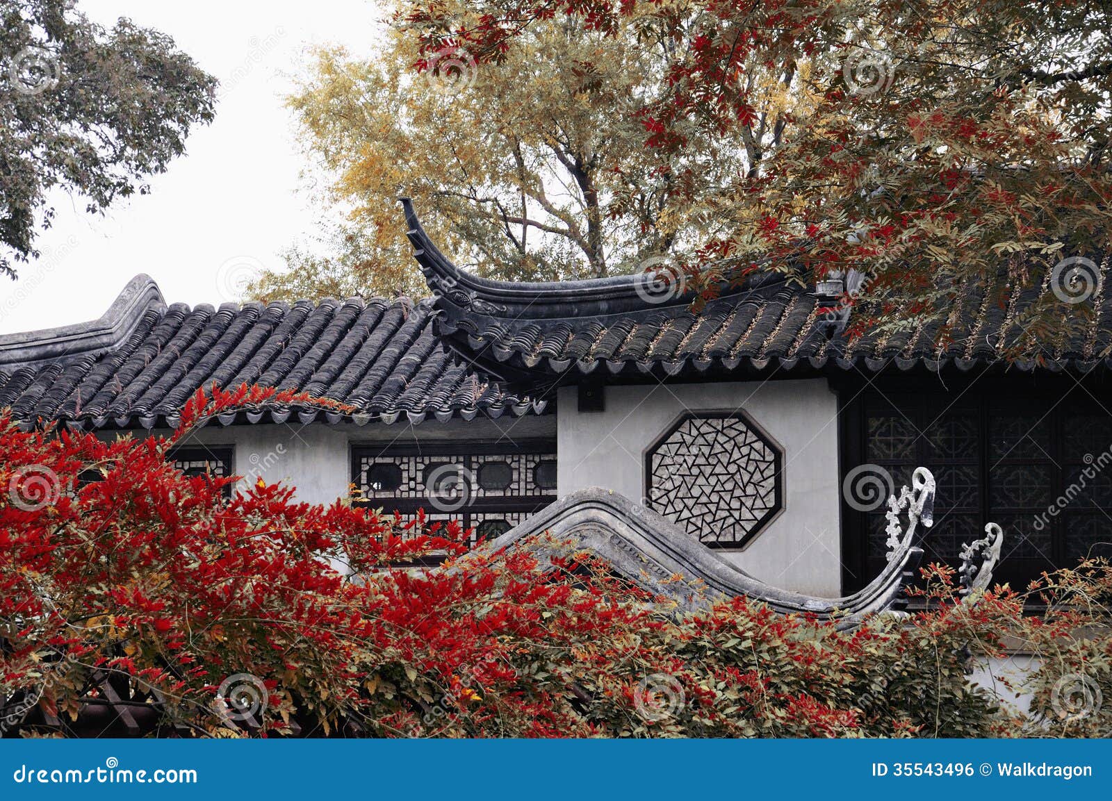 Lingering garden in suzhou stock photo. Image of classical - 35543496