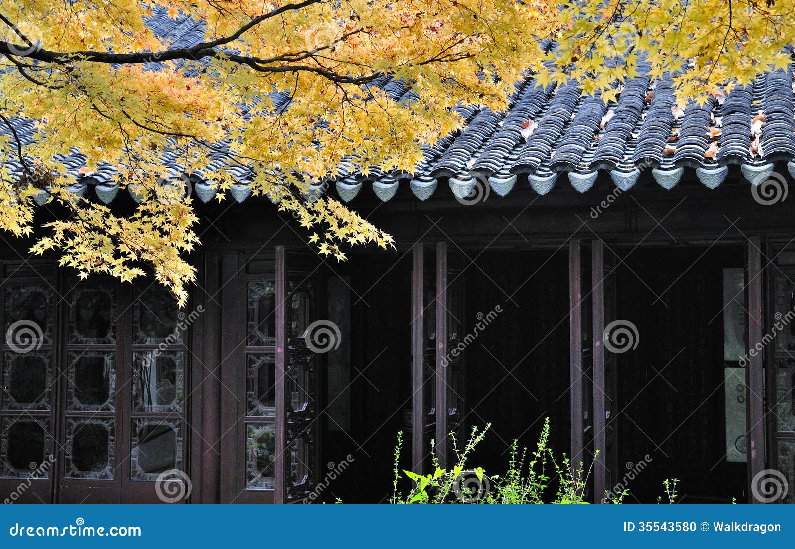 Lingering garden in suzhou stock photo. Image of suzhou - 35543580