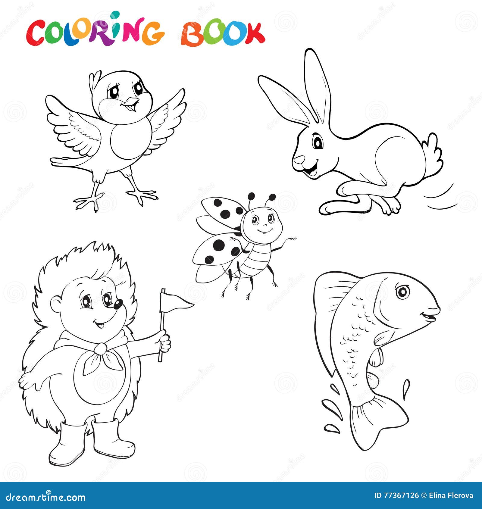 Livro de Colorir-Coleção Fauna