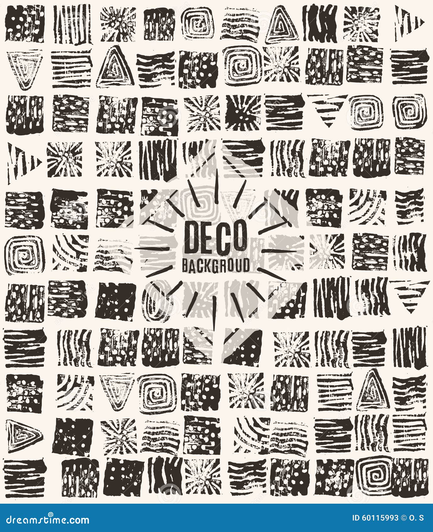 Linocut textures o fundo ilustração do vetor. Ilustração de textura