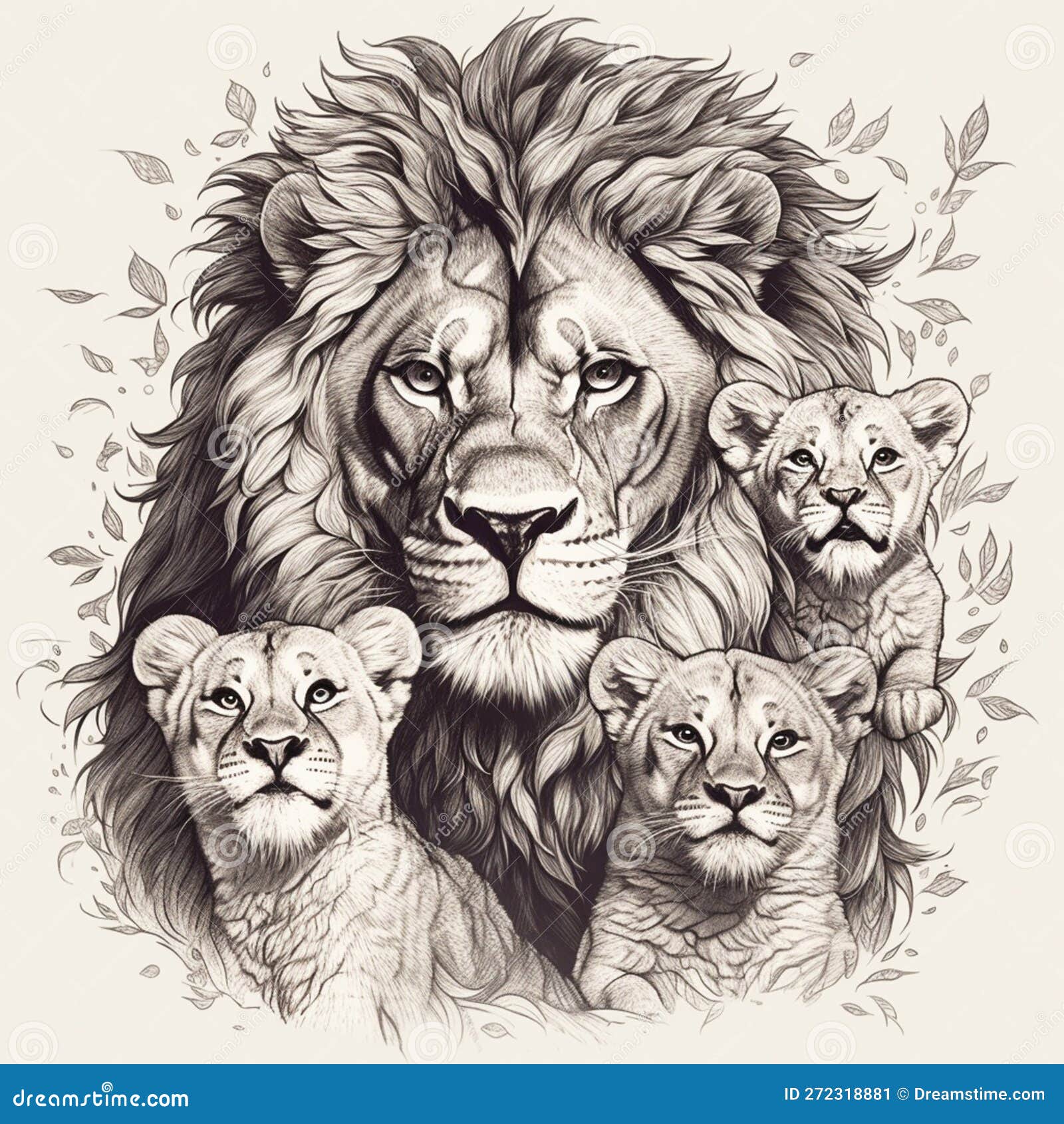 How To Draw A Lion Cub | Step By Step - YouTube