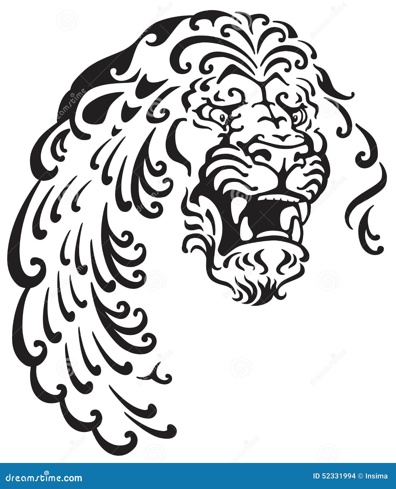 Lion Tattoo Clipart HD Png Download  vhv