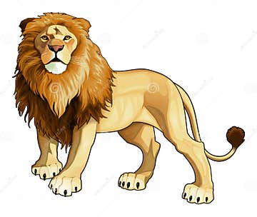 Lion king. stock vector. Illustration of african, animal - 28838544