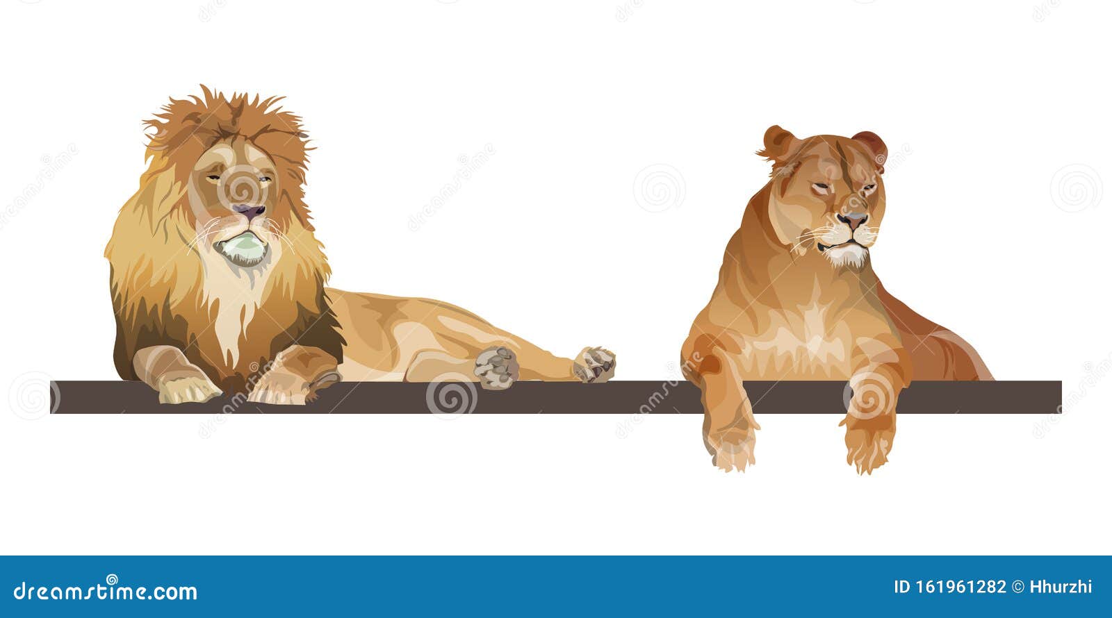 Free Free 236 Lion And Lioness Svg SVG PNG EPS DXF File