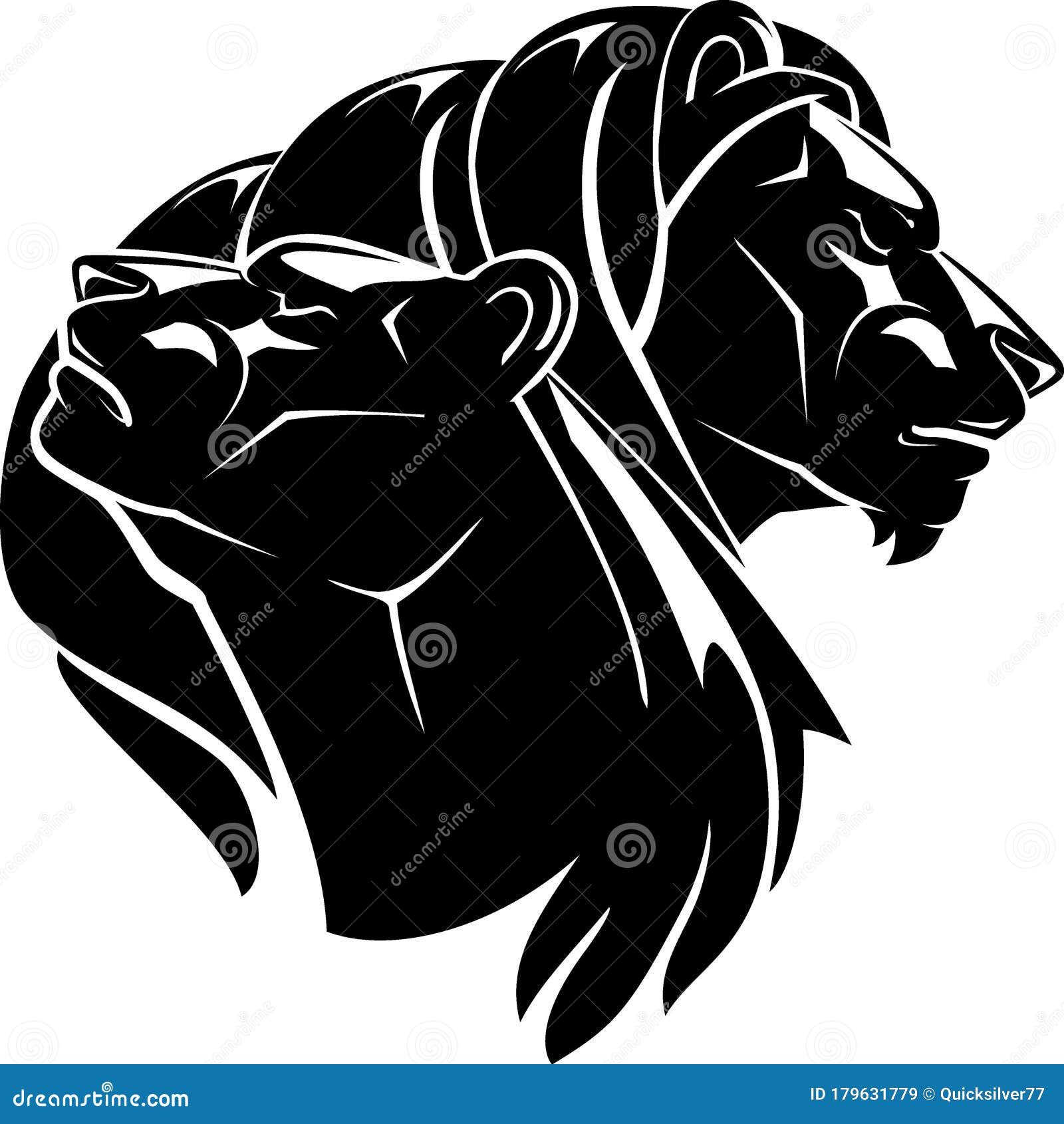 Free Free 83 Lion And Lioness Svg SVG PNG EPS DXF File