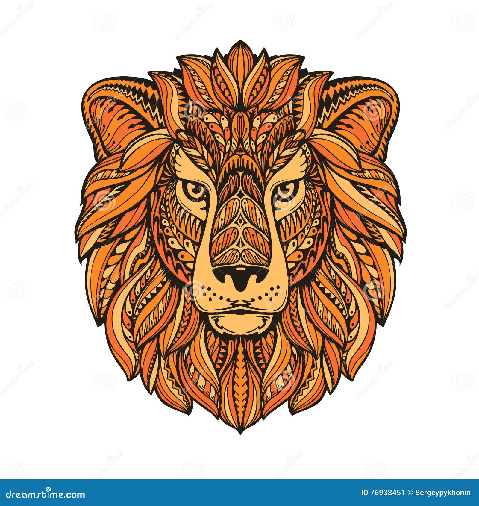 Lion Tribal Stock Illustrations – 4,341 Lion Tribal Stock Illustrations,  Vectors & Clipart - Dreamstime