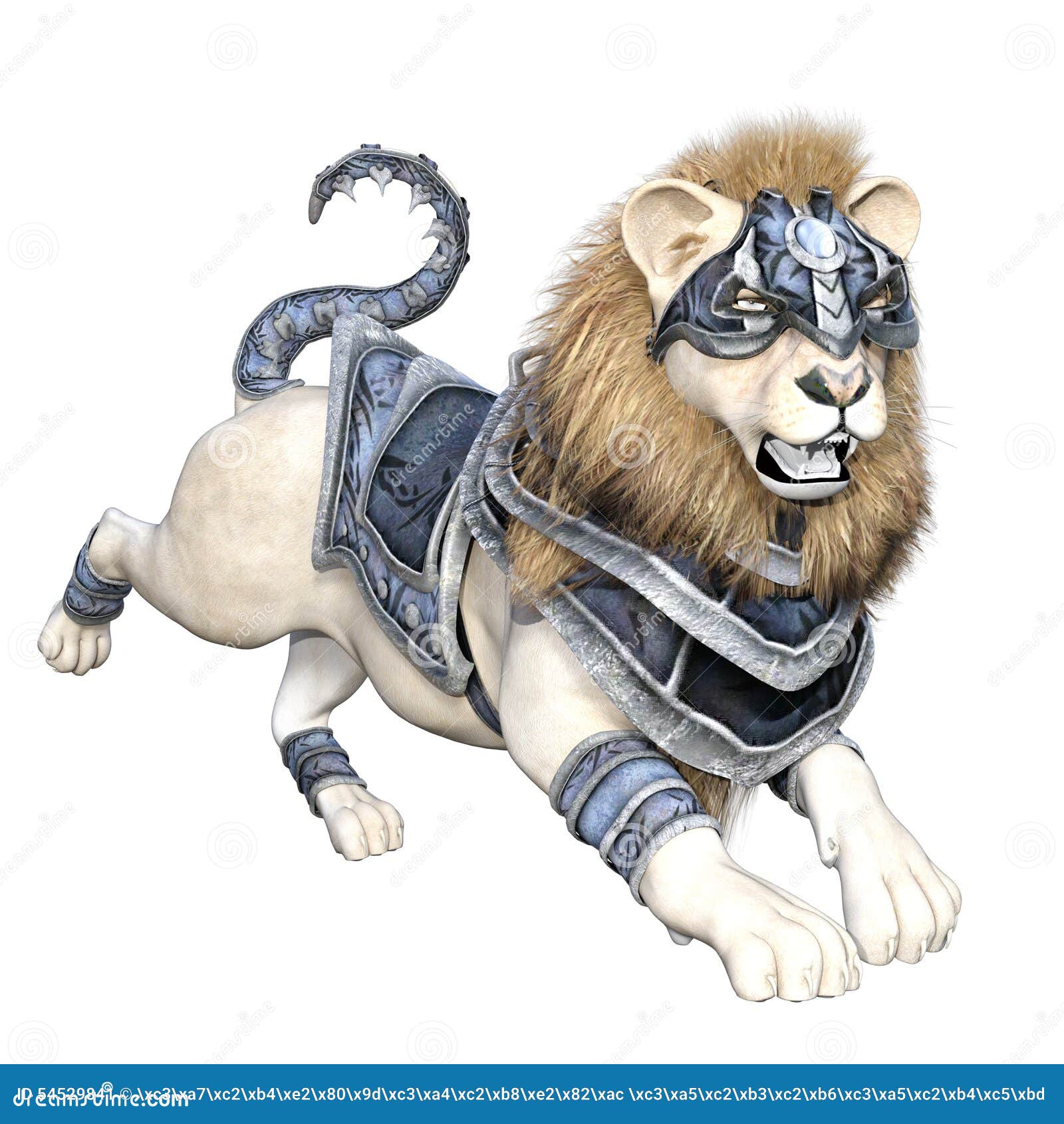 Lion soldier stock illustration. Illustration of male 54529841