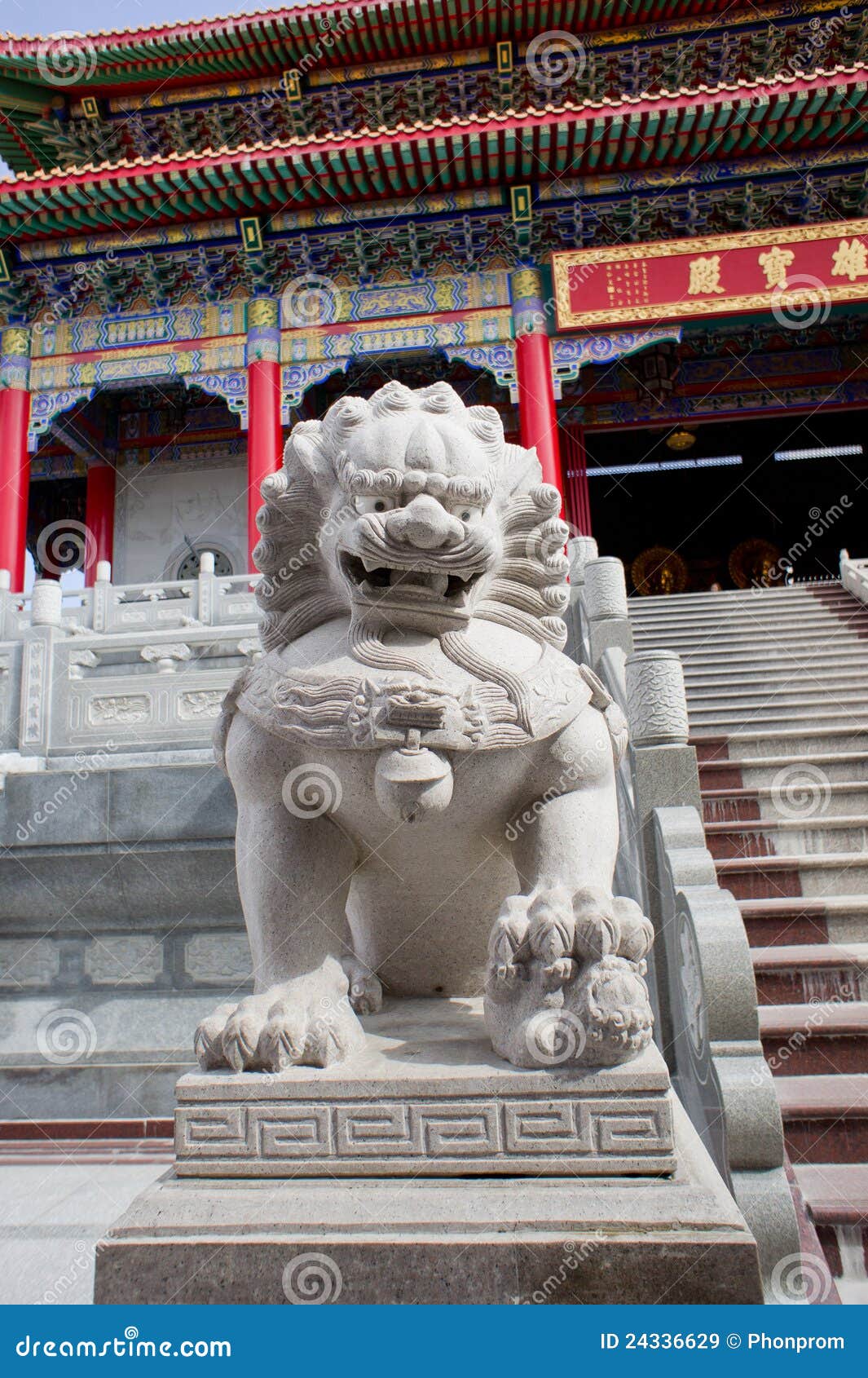 Lion Stone sculpture stock image. Image of asian, culture 24336629