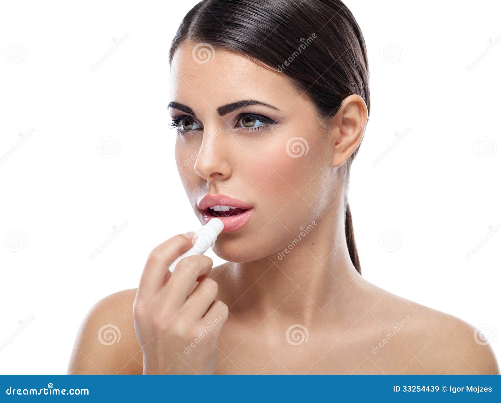 Lips care stock image. Image of healthcare, kiss, beautiful 33254439