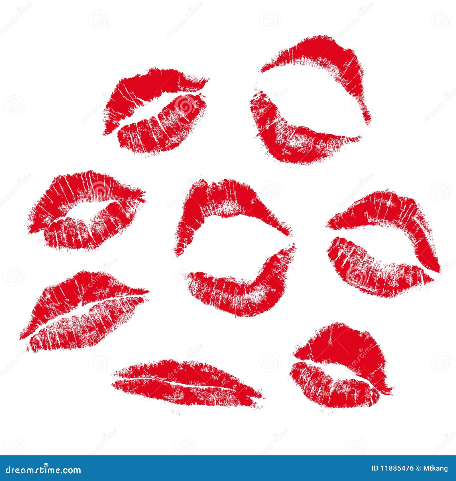 Lips mark stock illustration. Illustration of marks, shape 11885476