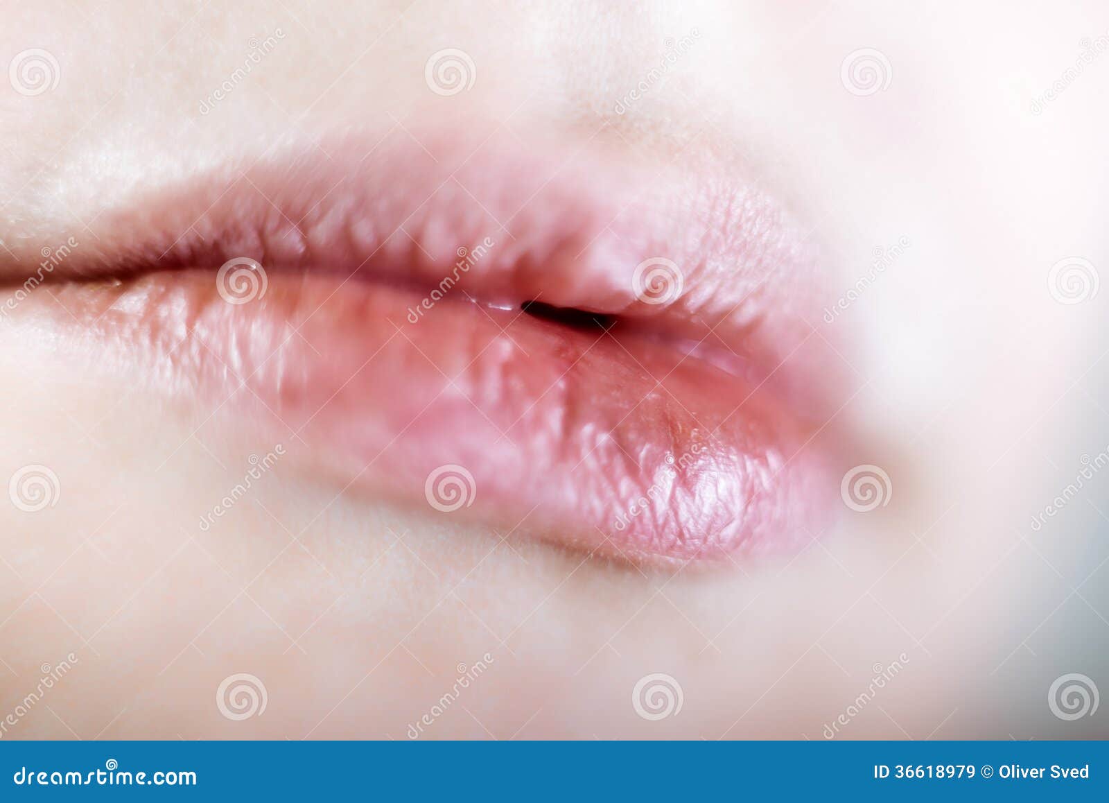 The Lips Of My Beautiful And Beloved Girlfriend Stock Image Image Of
