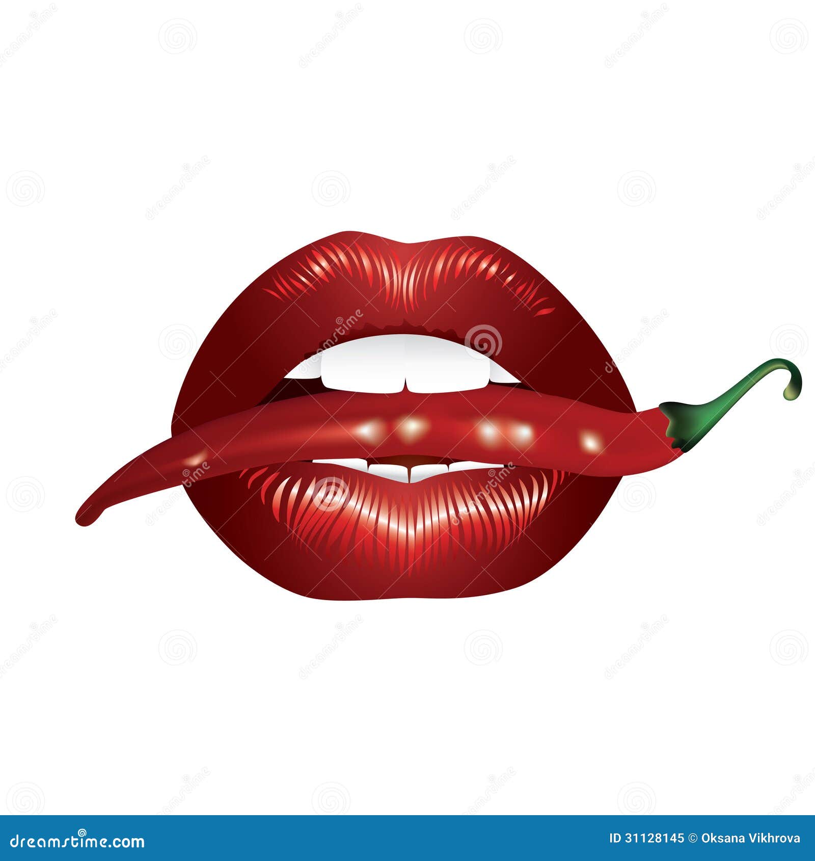 Hot Chili Pepper Sign Icon. Spicy Food Symbol. Vector Illustration