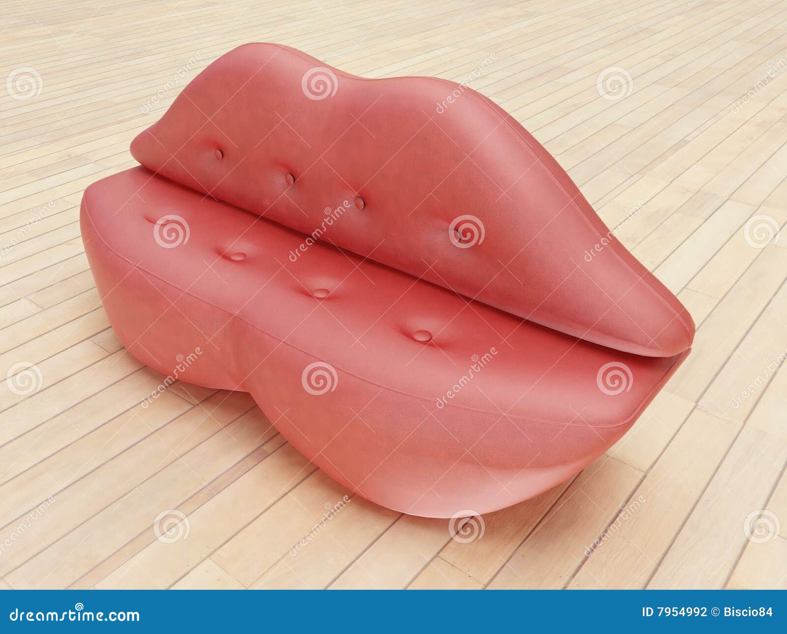 Lips sofa stock illustration. Illustration of decoration 7954992