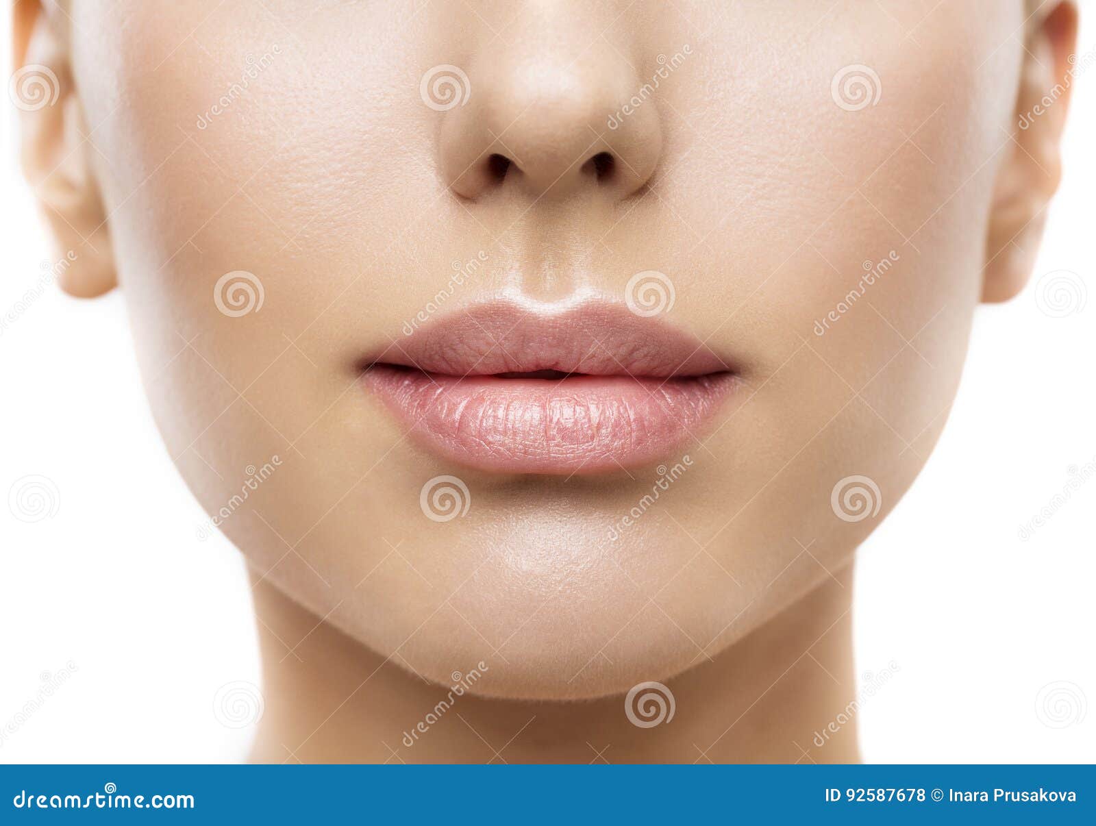 lips, woman face mouth beauty, beautiful skin full lip closeup