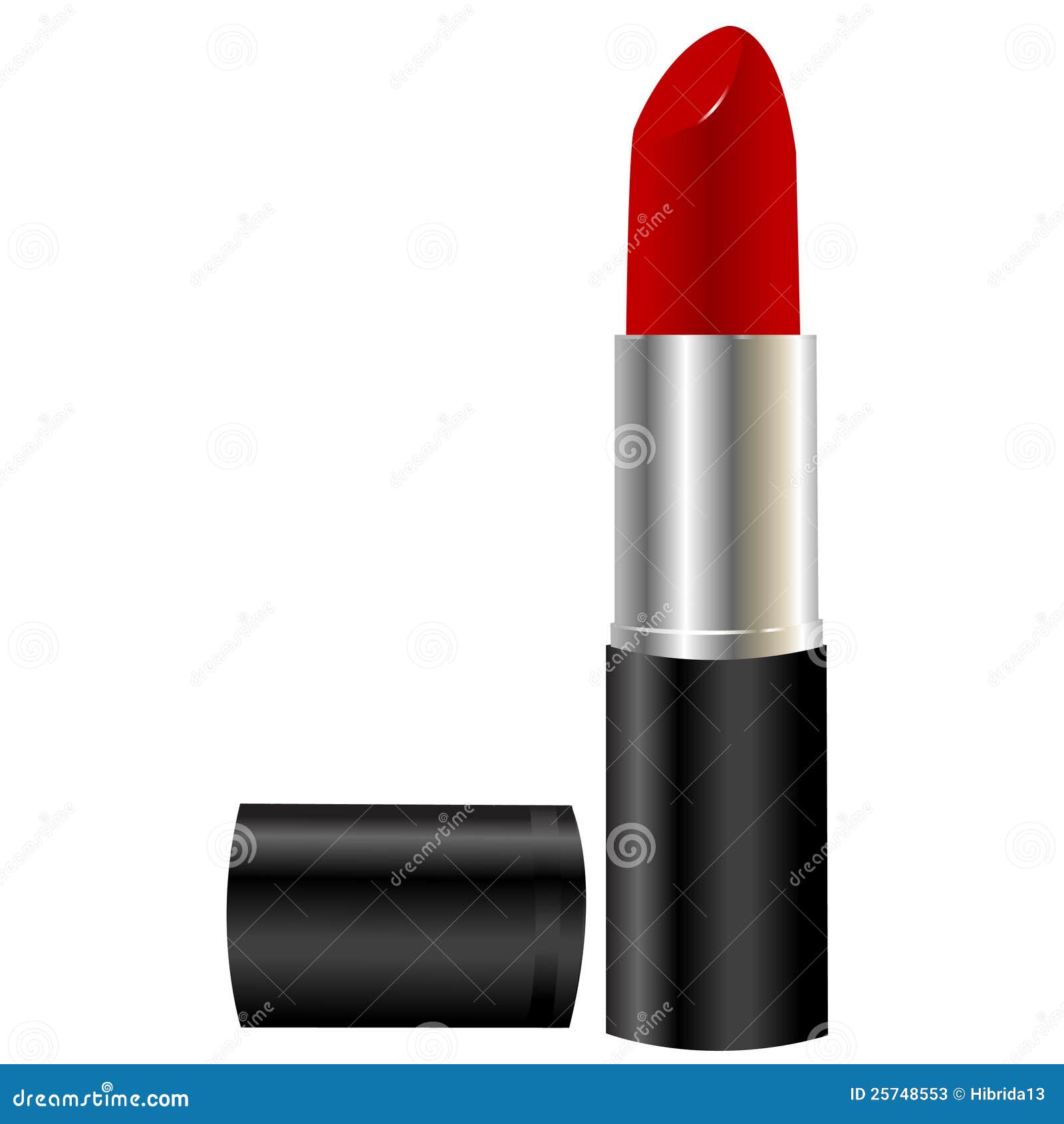 Lipstick Isolated Over White Background Stock Photos - Image: 25748553