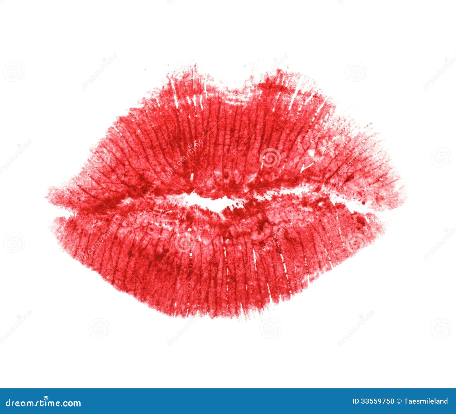 lipstick kiss