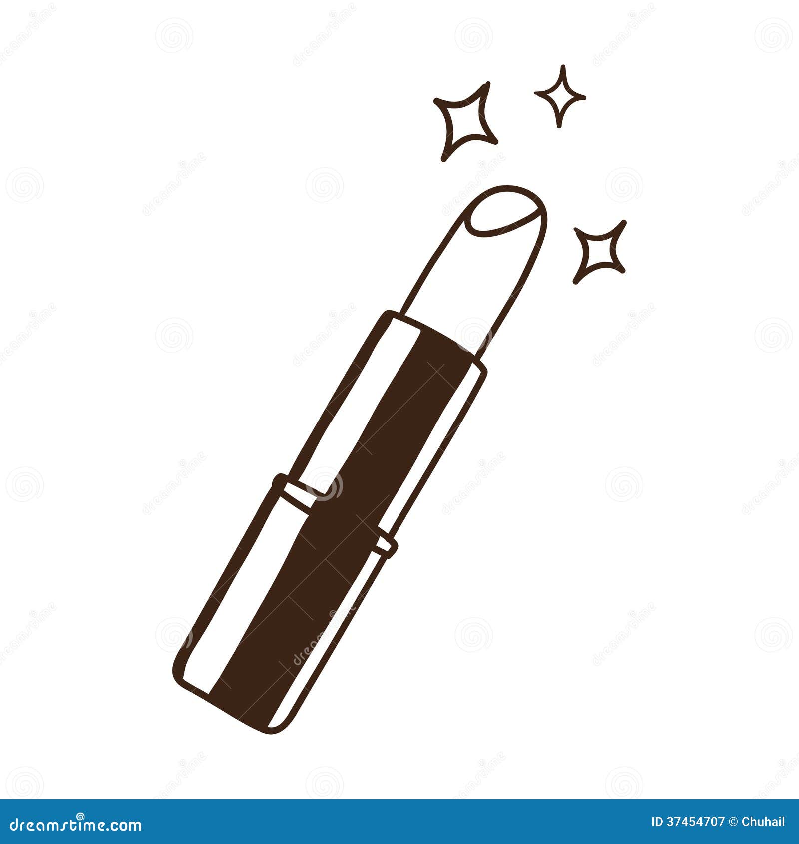 lipstick clipart black and white - photo #24