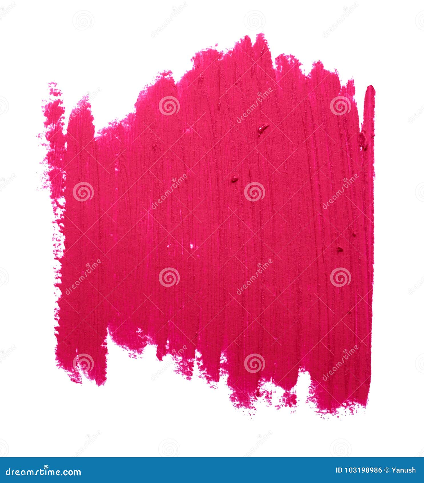 Lipstick smeared on white stock photo. Image of palette 103198986