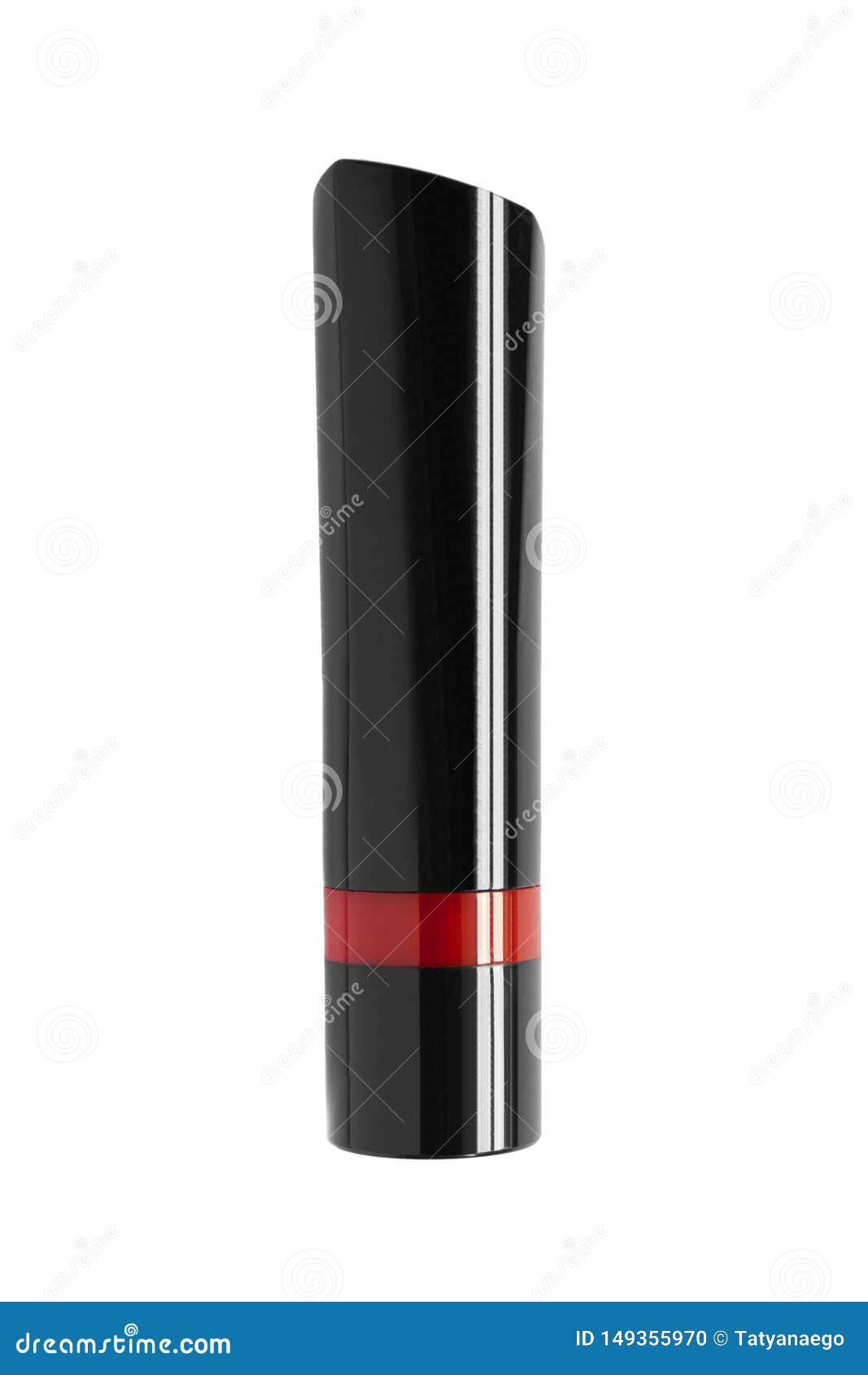 Lipstick tube isolated stock photo. Image of fashionable 149355970