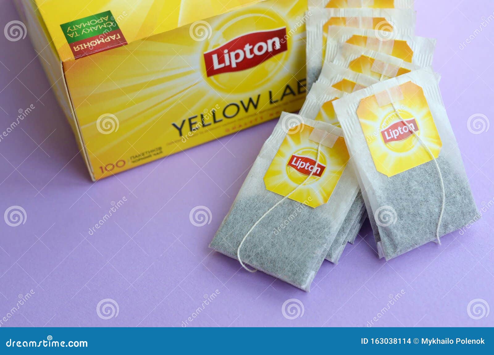 Lipton Spiced Chai Black Tea Bags - 28/Box