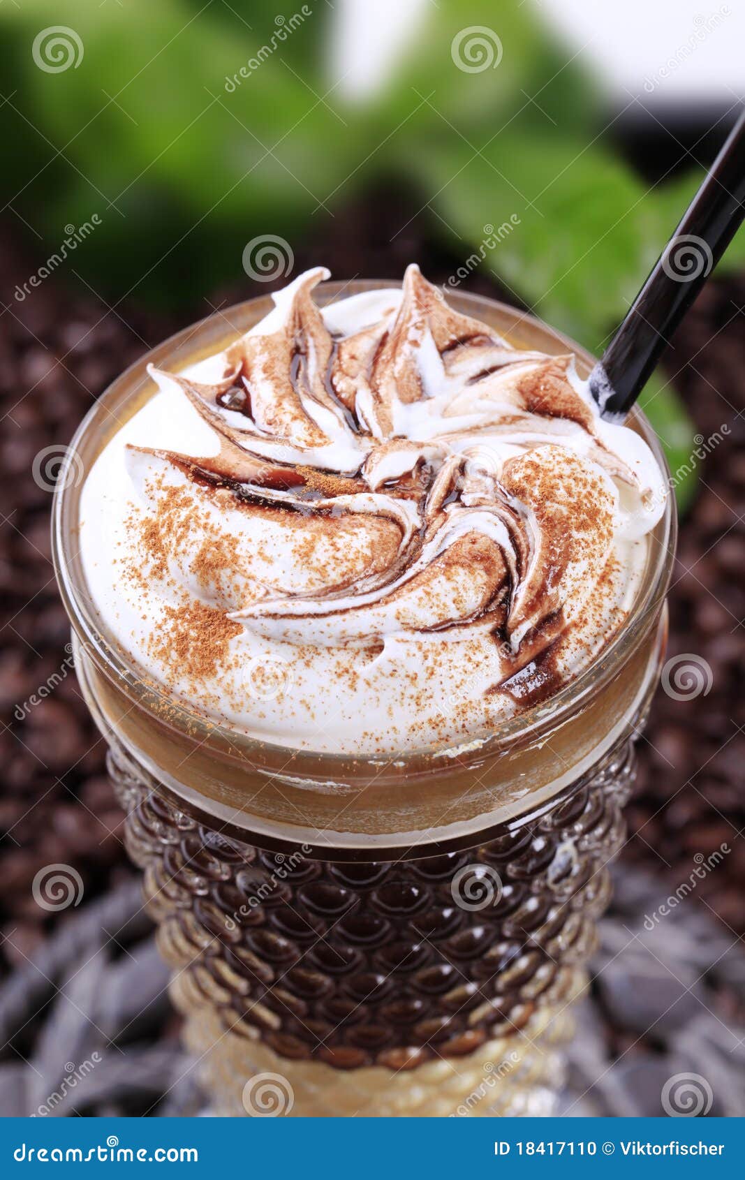 Liqueur coffee stock photo. Image of chocolate, eggnog 18417110